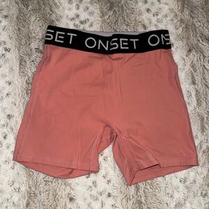 Onset Women's Athletic Shorts - Pink